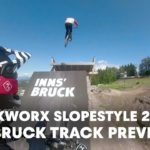 MTB Slopestyle track preview with Tyler McCaul & Matt Jones. | Crankworx Innsbruck 2018