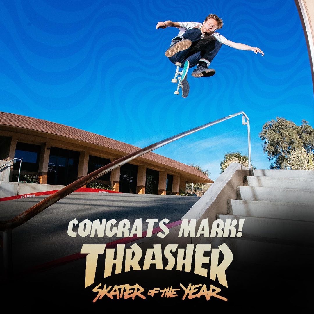 Mark Suciu is The 2021 Thrasher Magazine’s Skater Of The Year BOARD